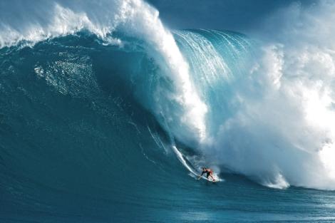 Laird Hamilton surfing
